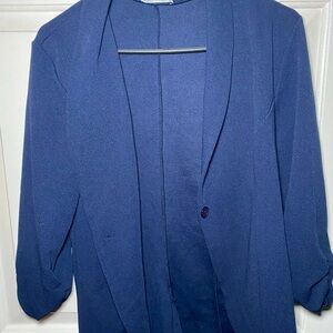 Minefree Navy Women's Blazer‎